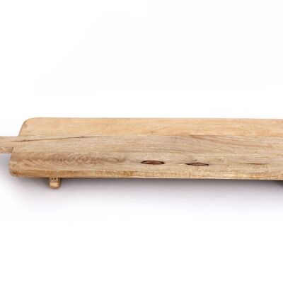 Bandeja grande de madera para servir, bandeja paleta de 100 cm