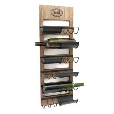 Wall Hanging 6 Wine Bottle Holder