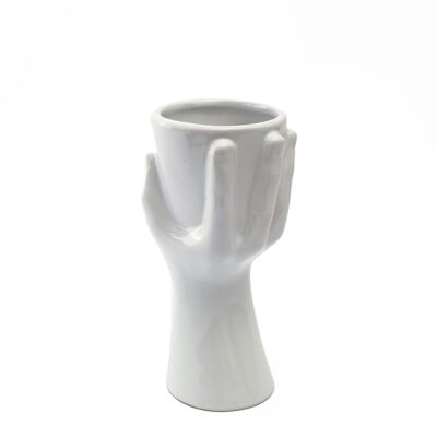 Holding-Hand-Keramik-Pflanzer