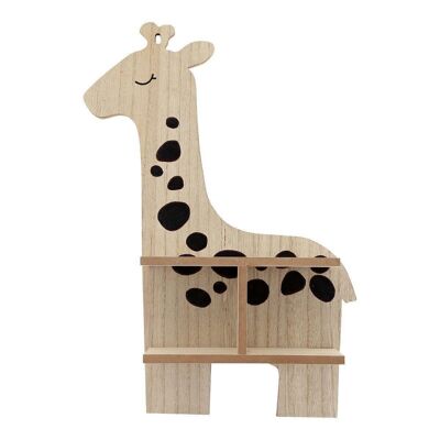 Étagère en forme de girafe