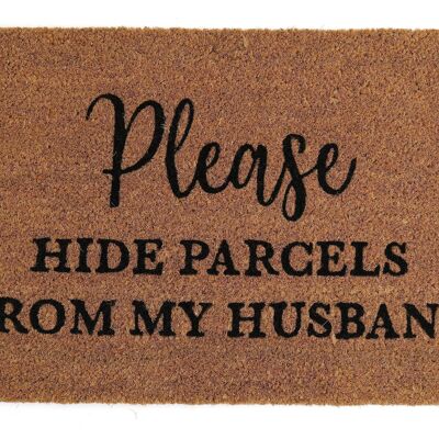 Hide Parcels from Husband Coir Doormat