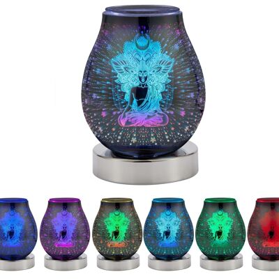Ovaler LED-Ölbrenner Buddha