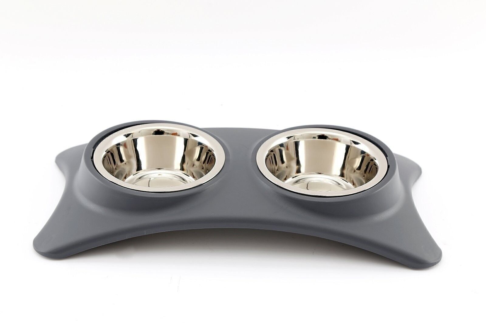 Ciotole per animali domestici doppie medie