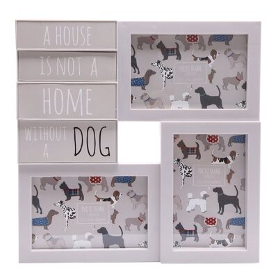 Three 4x6" Dog Photo Frames