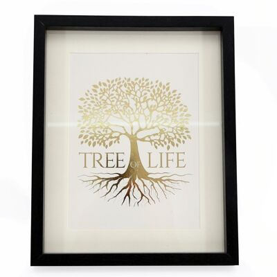 Gold Tree Of Life Print 25cm