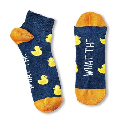 Unisex What The Duck Trainersocken