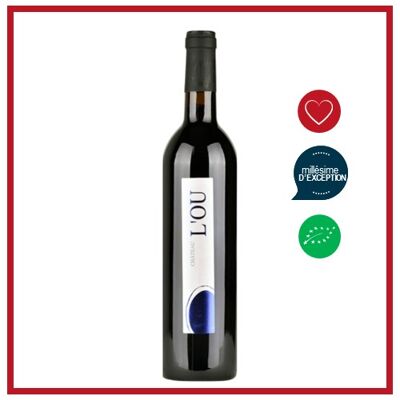 Château de l'Ou - Vin du Sud Cotes du Roussillon - Vin rouge Côtes-du-Roussillon - Millésime 2020 - Vin Bio