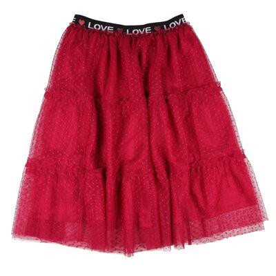 Girl's red skirt FIRSON