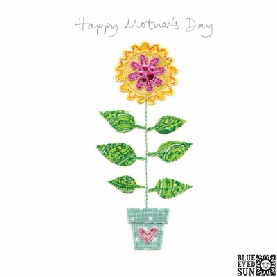 Sonnenblume zum Muttertag - Entzückend nähen