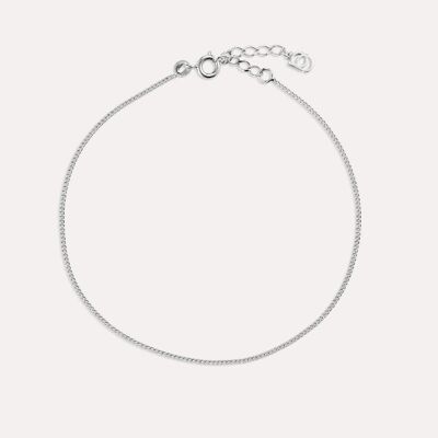 THE LIGHT SILVER ANKLET