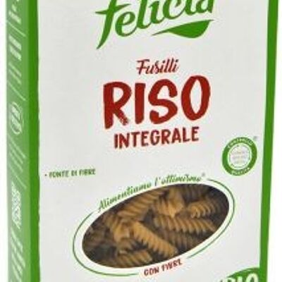 Fusilli pâtes de riz complet