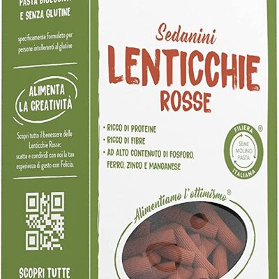 Risoni lentilles corail