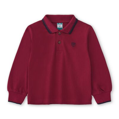 Boy's red Polo shirt CRASTES