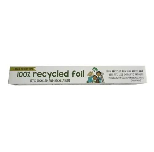 100% Recycled Aluminium Foil - 30cm x 10m