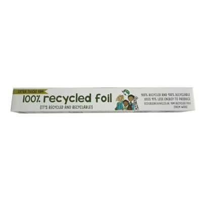 100 % recycelte Aluminiumfolie - 30cm x 10m