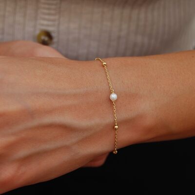 Armband aus Silber 925 mit Perle.