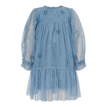 Robe Ariana - Bleu Aube 5