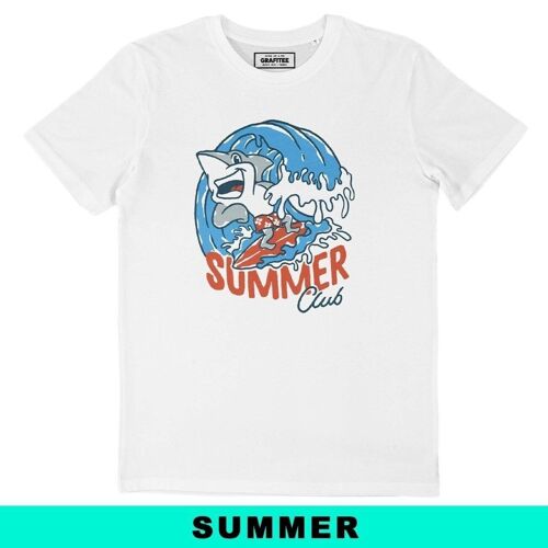T-shirt Summer Club Shark