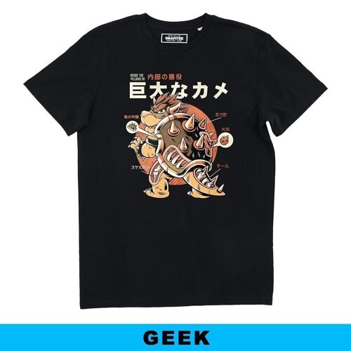 T-shirt Bowserzilla - Univers Mario - Roi Bowser Koopa Sr