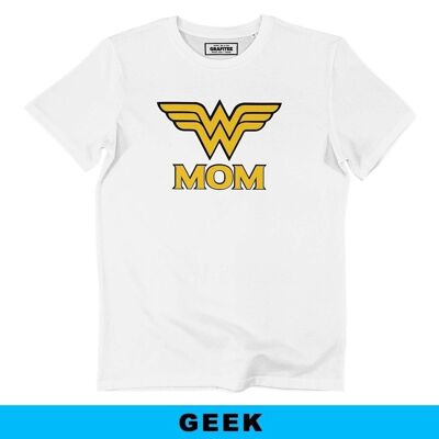 Wonder Woman Mom T-Shirt - Muttertag 👩‍👧‍👦