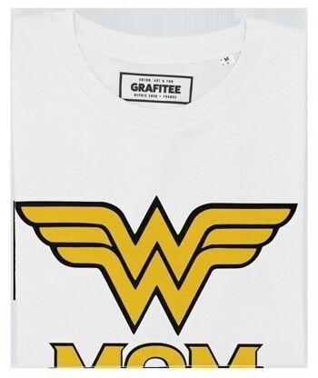 T-shirt Wonder Woman Mom - Fête des Mères 👩‍👧‍👦 2