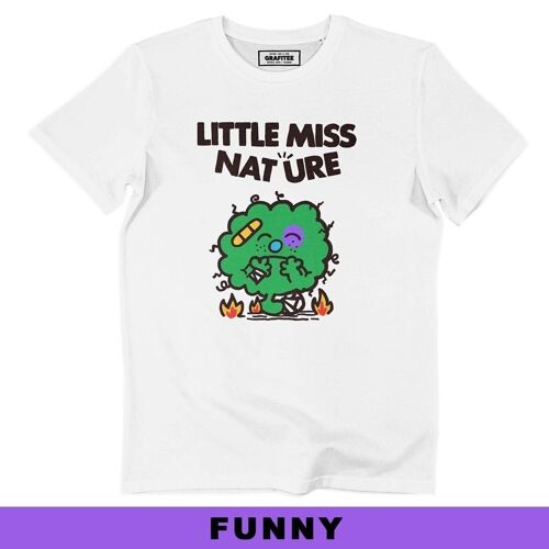 T-shirt Little Miss Nature - Personnage Monsieur Madame