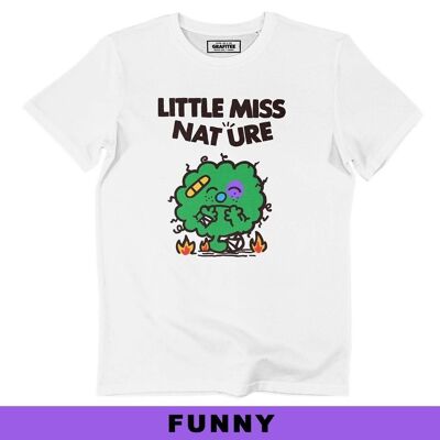 Camiseta Little Miss Nature - personaje Mr. Mrs.