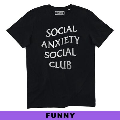 Social Anxiety Social Club Tee