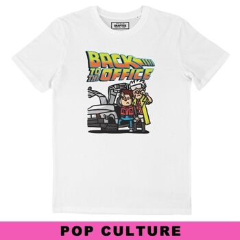 T-shirt Back To The Office - sur le thème de Back To The Future 1