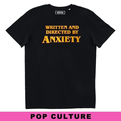 T-shirt Anxiety - Typographie Quentin Tarantino