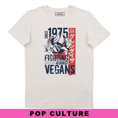 Fighting Against Vegans T-Shirt - Grendizer Theme