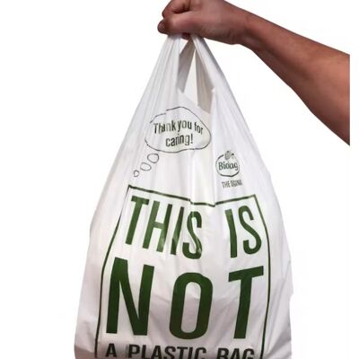 Sacs à provisions compostables - 50 sacs