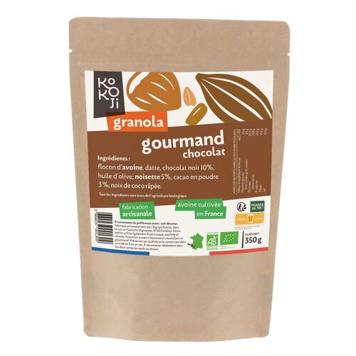 Granola Gourmand Chocolat Sachet 350g