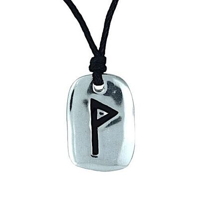 Pewter Rune Necklace 2 PWP1783