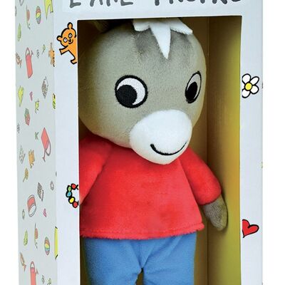 Trotro donkey soft toy, 28 cm, in box