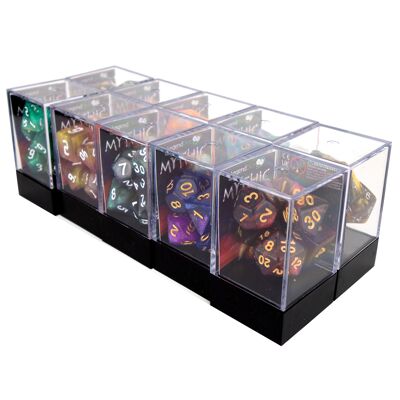 Boxed Poly Dice MYTHIC x10