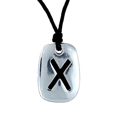 Pewter Rune Necklace 5 PWP1786