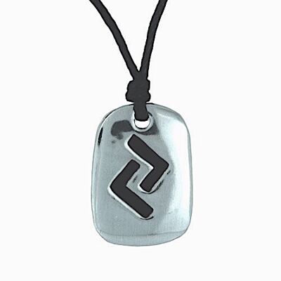 Pewter Rune Necklace 8 PWP1789