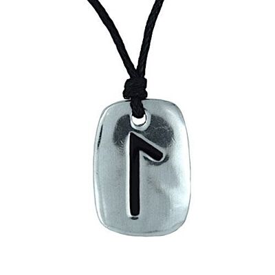 Pewter Rune Necklace 9 PWP1790