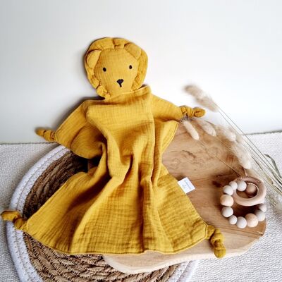 Peluche idrofilo Leone - Giallo ocra