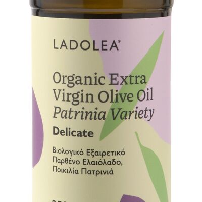 Bio-Olivenöl extra vergine, zart - Patrinia, sortenrein, 250 ml Glas