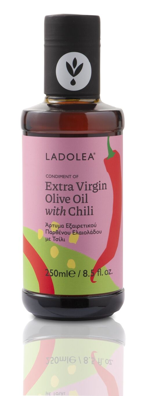 Extra Virgin Olive Oil with Chili 250ml Glass