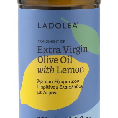 Extra Virgin Olive Oil with Lemon 250ml Glass