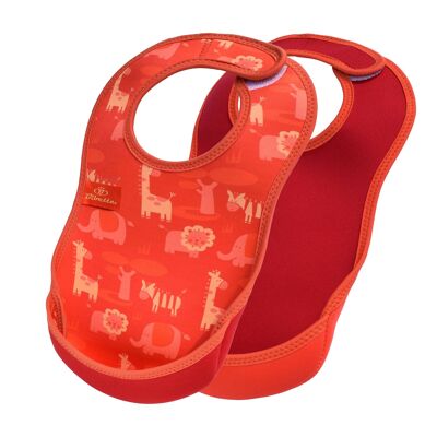 UltraBib 2er-Pack – Safari und schlichtes Rot