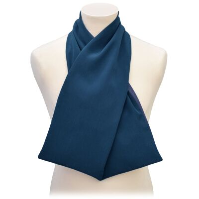 Cross Scarf Clothing Protector - Steel Blue