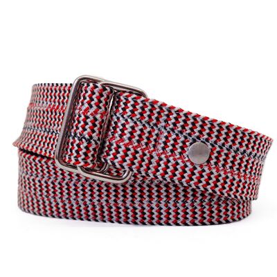 Cintura Cintura tripla corda - tricolore rosso