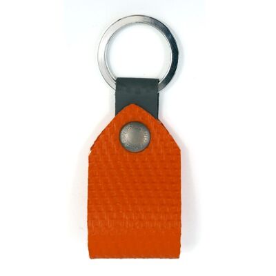 Porte-clés pompier orange