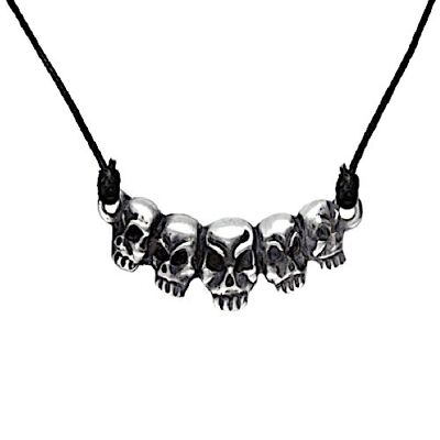 Gothic Pewter Necklace 3