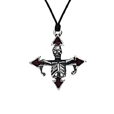 Gothic Pewter Necklace 4