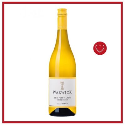 Warwick "First Lady" Chardonnay- Vin étranger Afrique du Sud - Vin d'Afrique du Sud Blanc - Millésime 2020